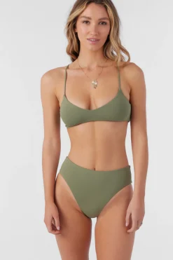 Women O’Neill Full|Bikini Bottoms<SALTWATER SOLIDS MAX HIGH WAIST FULL BOTTOMS