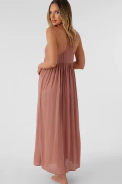 Women O’Neill Cover-Ups<SALTWATER SOLIDS MEL MAXI SWIM COVER-UP
