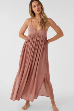Women O’Neill Cover-Ups<SALTWATER SOLIDS MEL MAXI SWIM COVER-UP