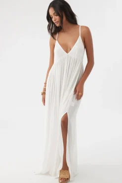Women O’Neill Cover-Ups|Dresses<SALTWATER SOLIDS MEL MAXI SWIM COVER-UP