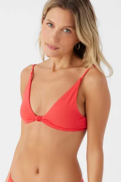 Women O’Neill D/Dd Cup|Bikini Tops<SALTWATER SOLIDS PISMO TALL TRI BRALETTE TOP