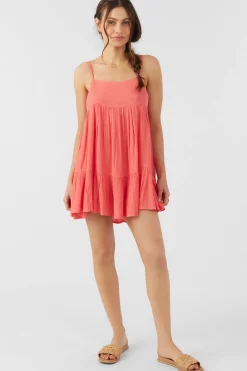 Women O’Neill Cover-Ups|Dresses<SALTWATER SOLIDS RILEE SWIM COVER-UP DRESS