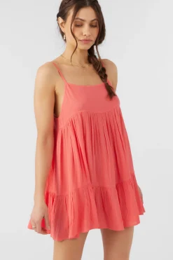 Women O’Neill Cover-Ups|Dresses<SALTWATER SOLIDS RILEE SWIM COVER-UP DRESS