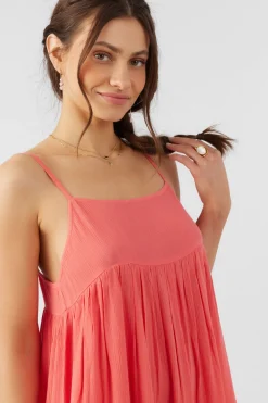 Women O’Neill Cover-Ups|Dresses<SALTWATER SOLIDS RILEE SWIM COVER-UP DRESS