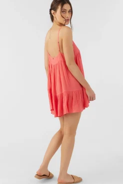 Women O’Neill Cover-Ups|Dresses<SALTWATER SOLIDS RILEE SWIM COVER-UP DRESS