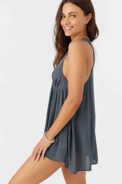 Women O’Neill Cover-Ups<SALTWATER SOLIDS SARAH TUNIC SWIM COVER-UP