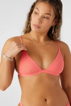 Women O’Neill Triangle|Bikini Tops<SALTWATER SOLIDS SEASIDE TRIANGLE TOP