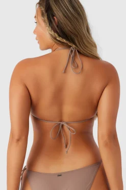 Women O’Neill Halter|Triangle<SALTWATER SOLIDS VENICE TRIANGLE TOP