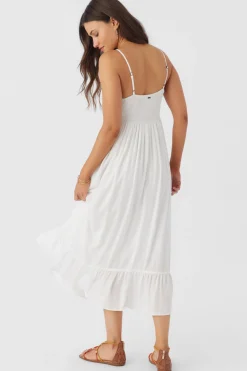 Women O’Neill Dresses<SHIBA EMBROIDERED MIDI DRESS