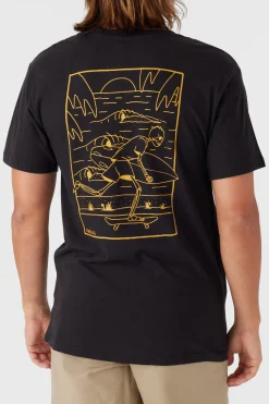 O’Neill Tees<SKATE BONES TEE