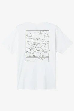 O’Neill Tees<SKATE BONES TEE