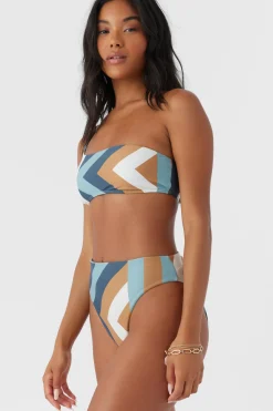 Women O’Neill Full|Bikini Bottoms<SOLI GEO MAX HIGH WAIST FULL BOTTOMS