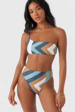 Women O’Neill Bikini Tops<SOLI GEO SEAL BEACH ONE SHOULDER TOP
