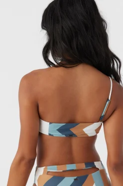Women O’Neill Bikini Tops<SOLI GEO SEAL BEACH ONE SHOULDER TOP