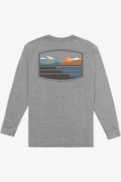 O’Neill Tees<STACKED STANDARD FIT LONG SLEEVE TEE