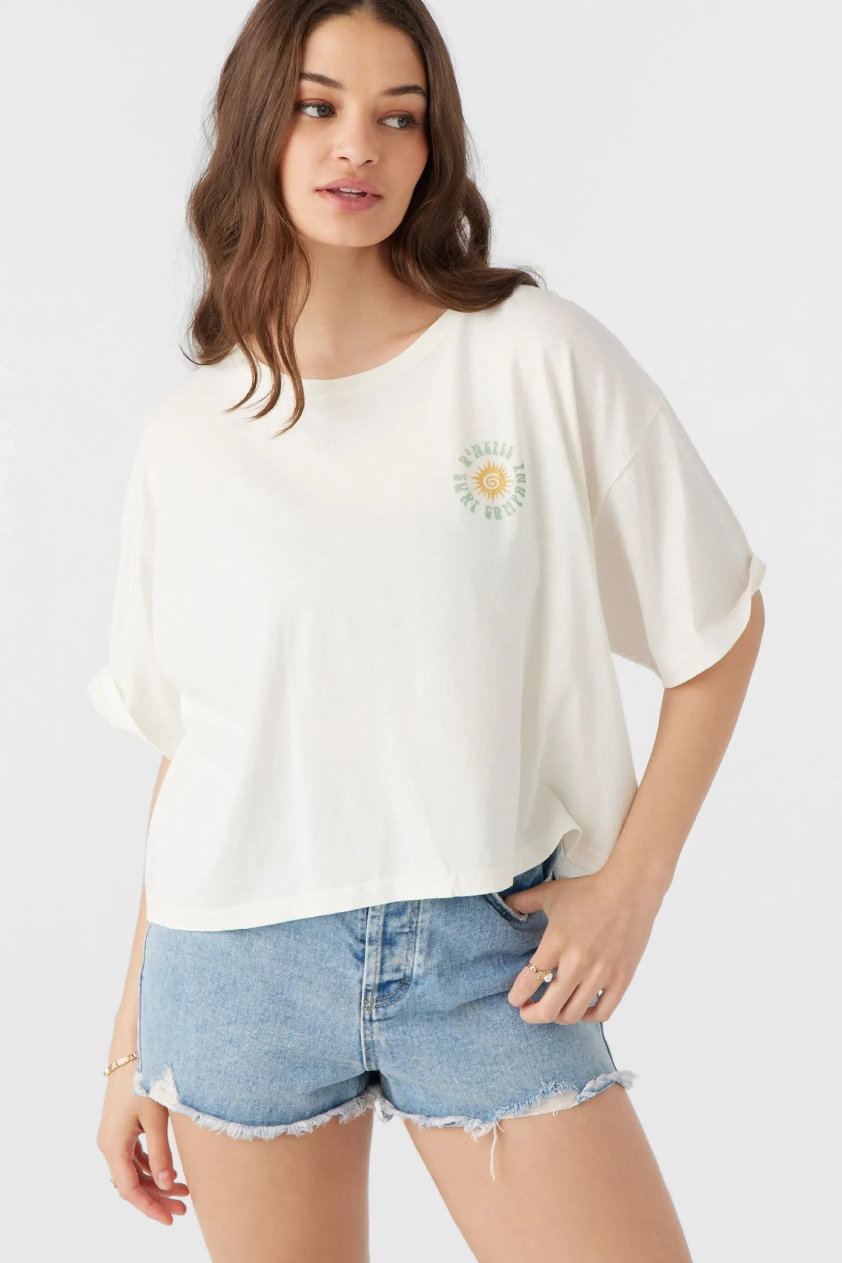 Women O’Neill Graphic Tees & Tanks<SUMMER DAZE TEE