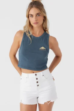Women O’Neill Graphic Tees & Tanks<SUN FADE TANK