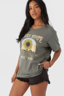Women O’Neill Graphic Tees & Tanks<SUNNY STATE TEE
