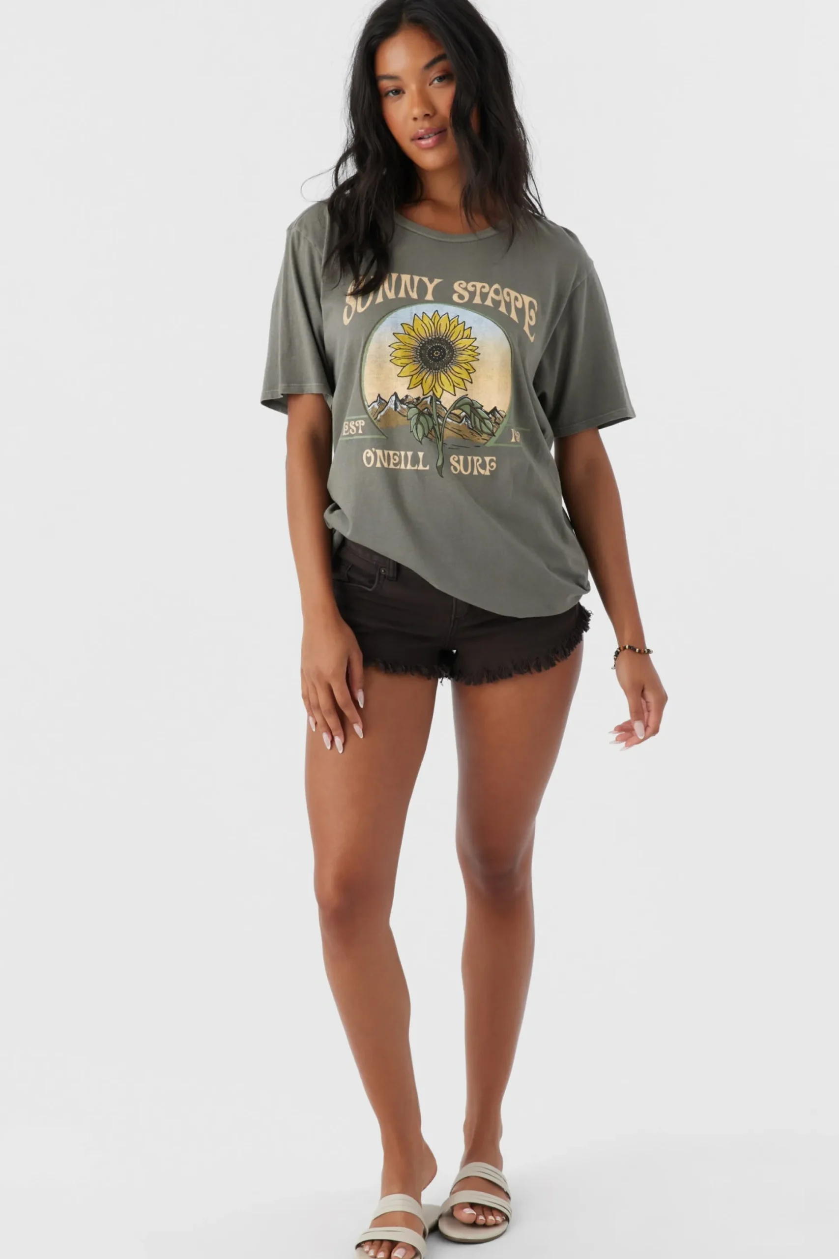 Women O’Neill Graphic Tees & Tanks<SUNNY STATE TEE