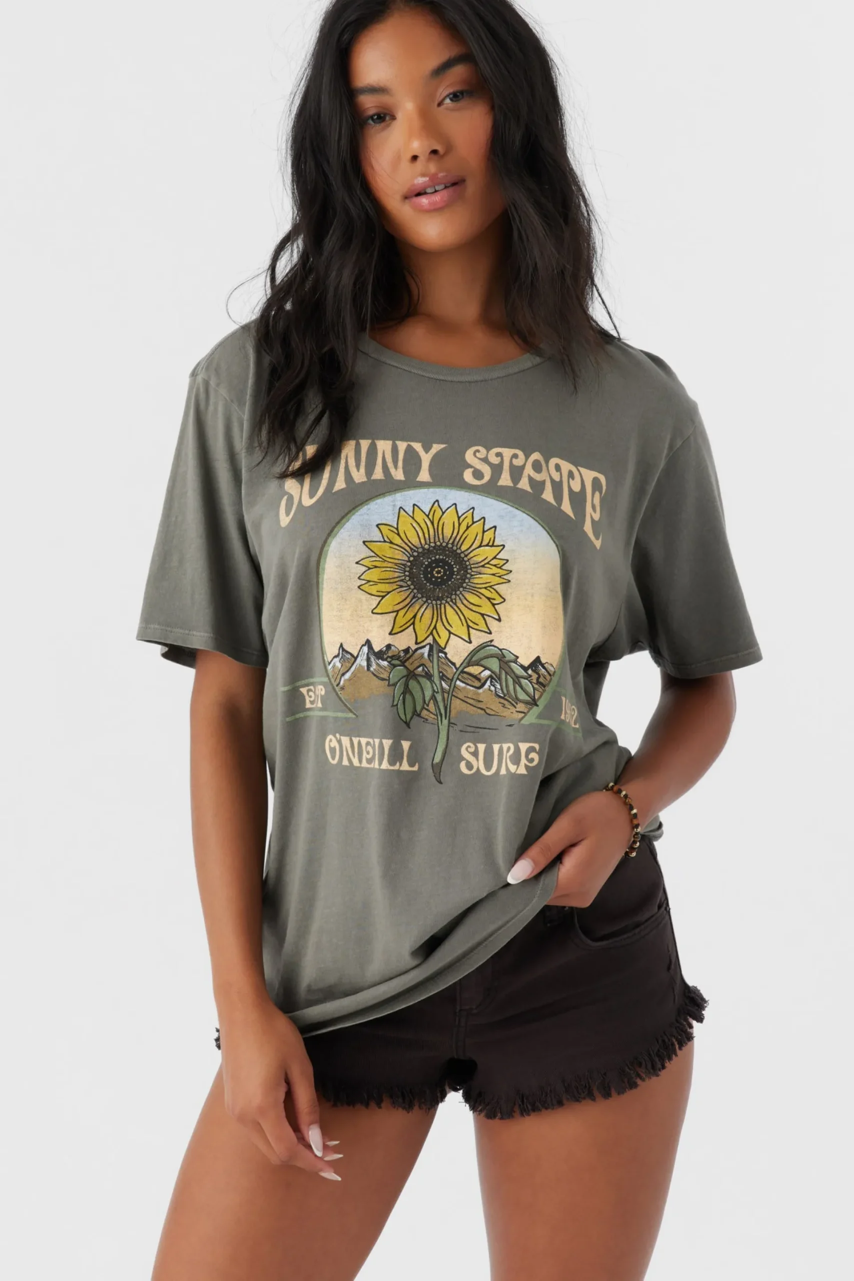 Women O’Neill Graphic Tees & Tanks<SUNNY STATE TEE