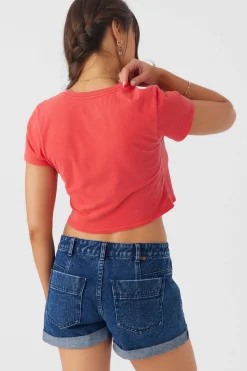 Women O’Neill Graphic Tees & Tanks<SUNSET SHORE TEE