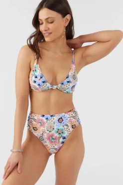 Women O’Neill Cheeky|Bikini Bottoms<TALITHA FLORAL LONG BEACH HIGH WAIST CHEEKY BOTTOMS