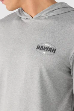 O’Neill Shirts & Flannels<TRVLR UPF HOODED HAWAII LONG SLEEVE PULLOVER