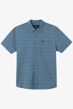 O’Neill Shirts & Flannels<TRVLR UPF TRAVERSE STRIPE STANDARD FIT SHIRT