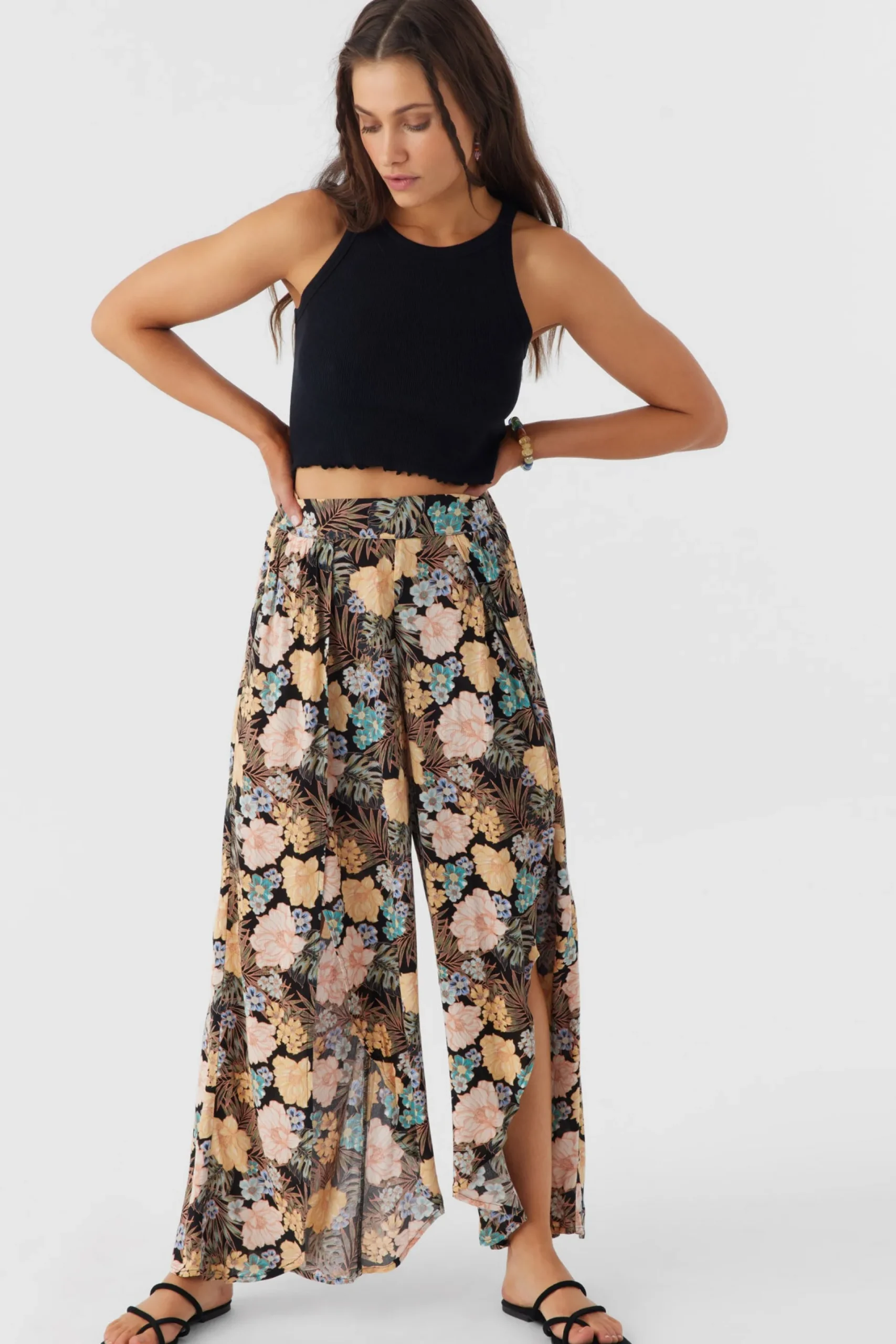 Women O’Neill Bottoms<TYMEA MACAW TROPICAL FLY AWAY BEACH PANTS
