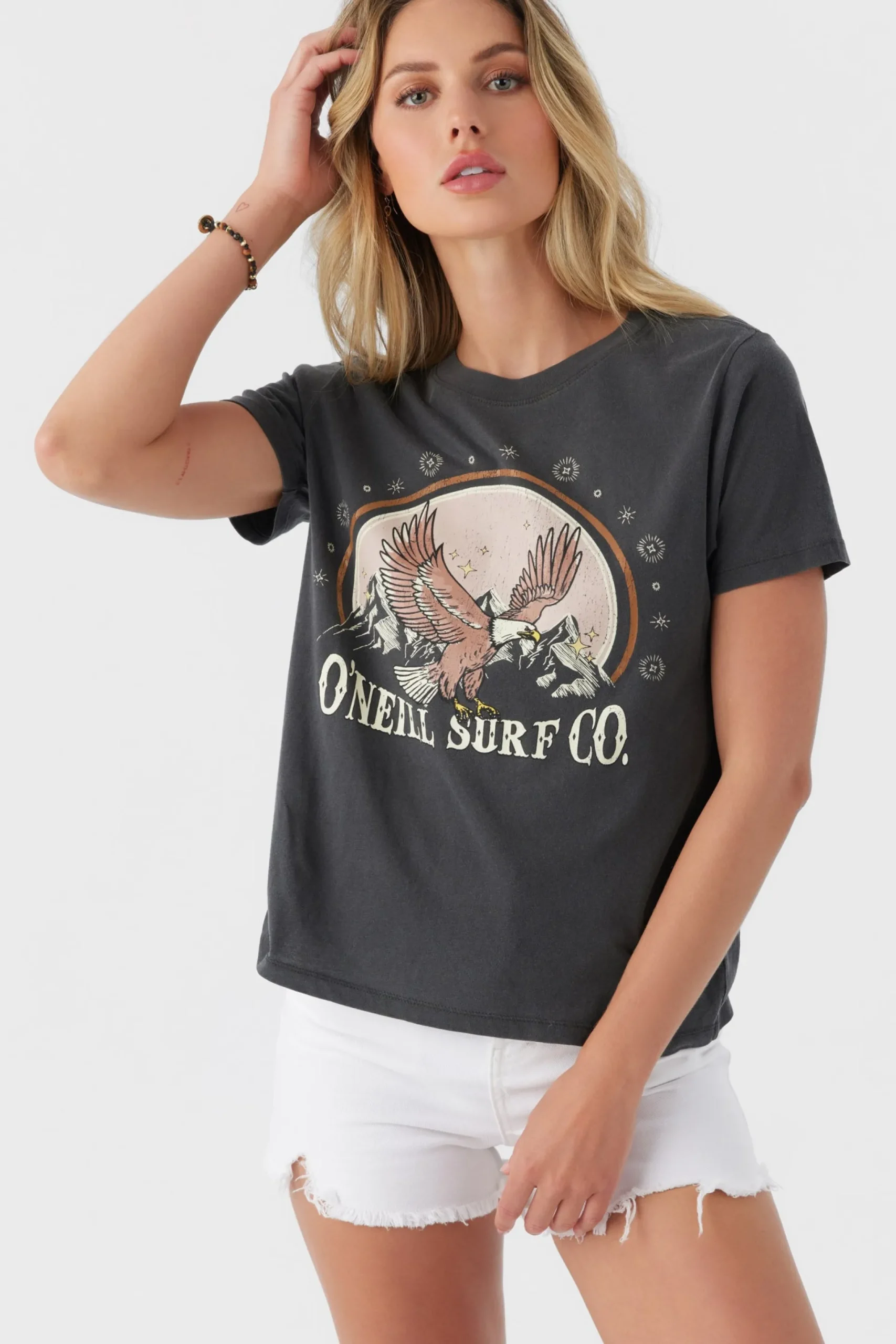 Women O’Neill Graphic Tees & Tanks<VINTAGE EAGLE TEE