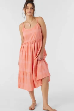 Women O’Neill Dresses<WHITLEY MIDI DRESS