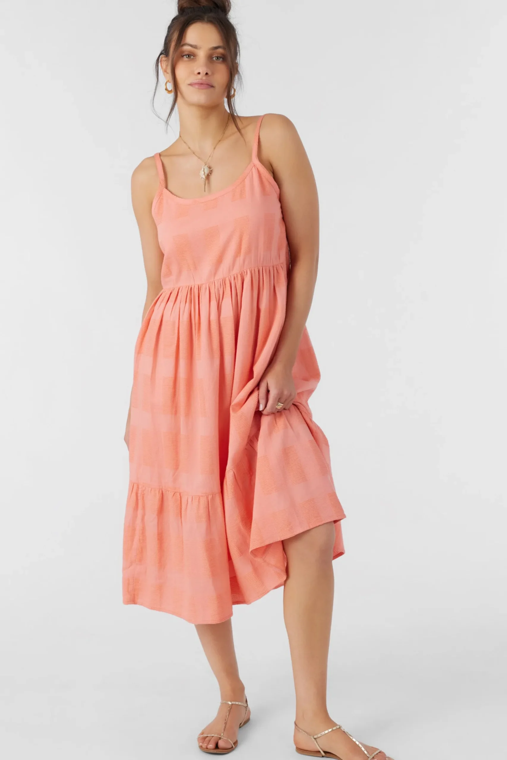 Women O’Neill Dresses<WHITLEY MIDI DRESS