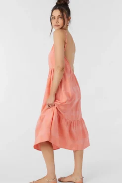 Women O’Neill Dresses<WHITLEY MIDI DRESS