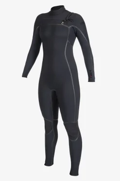 Women O’Neill Full Suits<WOMEN'S HYPERFREAK FIRE 4/3MM+ CHEST ZIP FULL WETSUIT