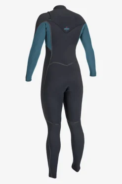 Women O’Neill Full Suits<WOMEN'S HYPERFREAK FIRE 4/3MM+ CHEST ZIP FULL WETSUIT