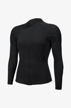 Women O’Neill Neoprene Tops<WOMEN'S HYPERFREAK 2MM FRONT ZIP JACKET