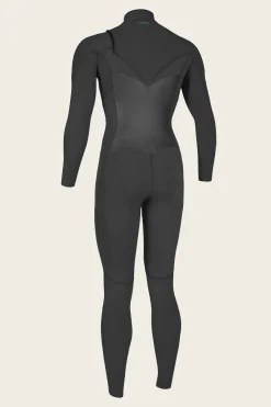Women O’Neill Full Suits<WOMEN'S NINJA 4/3MM CHEST ZIP FULL WETSUIT