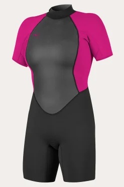 Women O’Neill Spring Suits<WOMEN'S REACTOR-2 2MM BACK ZIP S/S SPRING WETSUIT