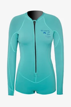 Women O’Neill Spring Suits<WOMEN'S WOTW 2/1MM FRONT ZIP L/S SURF SUIT