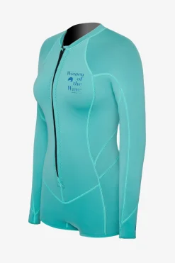 Women O’Neill Spring Suits<WOMEN'S WOTW 2/1MM FRONT ZIP L/S SURF SUIT
