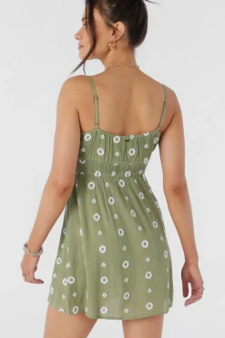 Women O’Neill Dresses<YAZZA EMBROIDERED GEO MINI DRESS