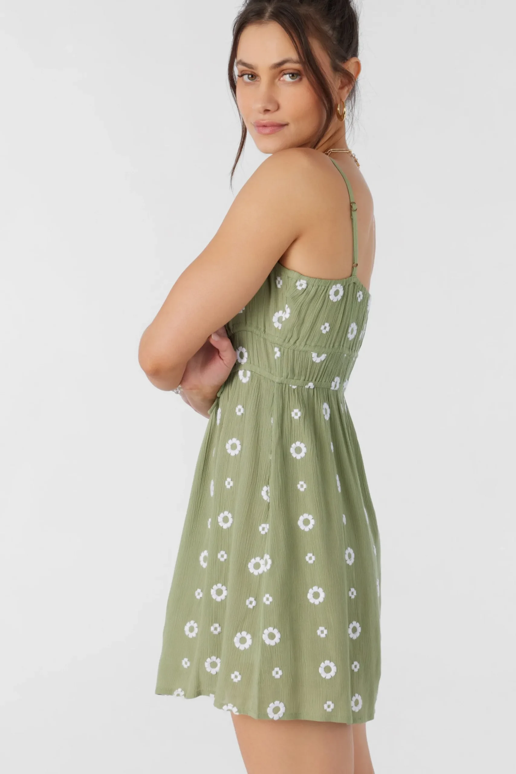 Women O’Neill Dresses<YAZZA EMBROIDERED GEO MINI DRESS