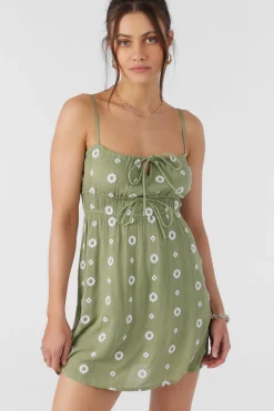 Women O’Neill Dresses<YAZZA EMBROIDERED GEO MINI DRESS