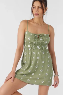 Women O’Neill Dresses<YAZZA EMBROIDERED GEO MINI DRESS