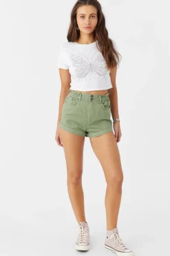 Women O’Neill Graphic Tees & Tanks<Y2K BUTTERFLY TEE