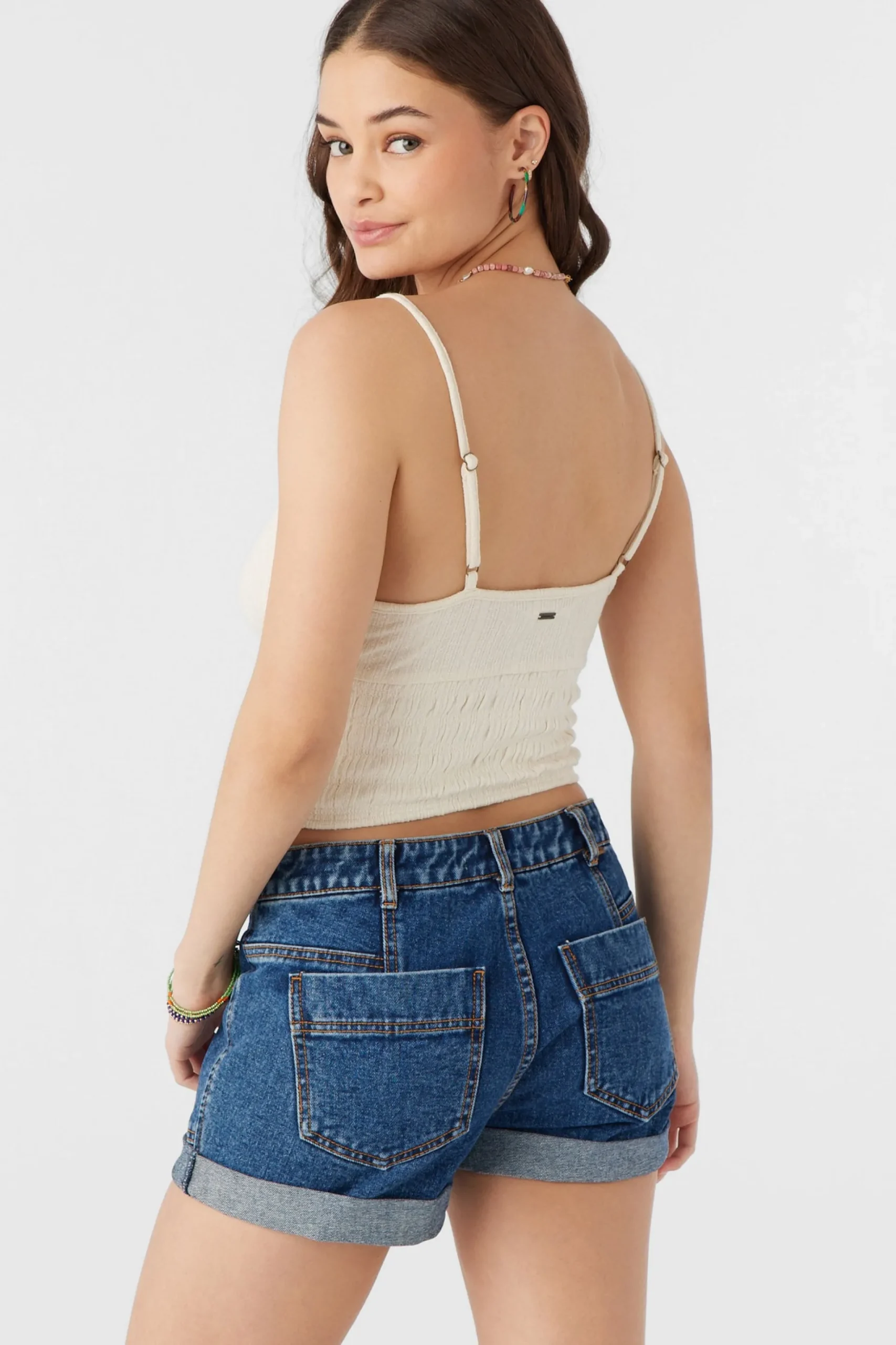 Women O’Neill Tops<YULIANA KNIT CROP TANK TOP