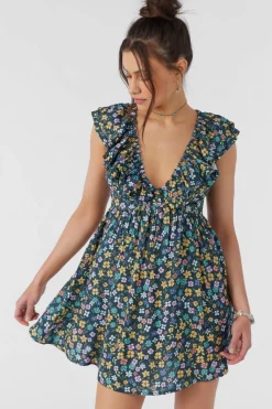 Women O’Neill Dresses<ZAINA LAYLA FLORAL DRESS