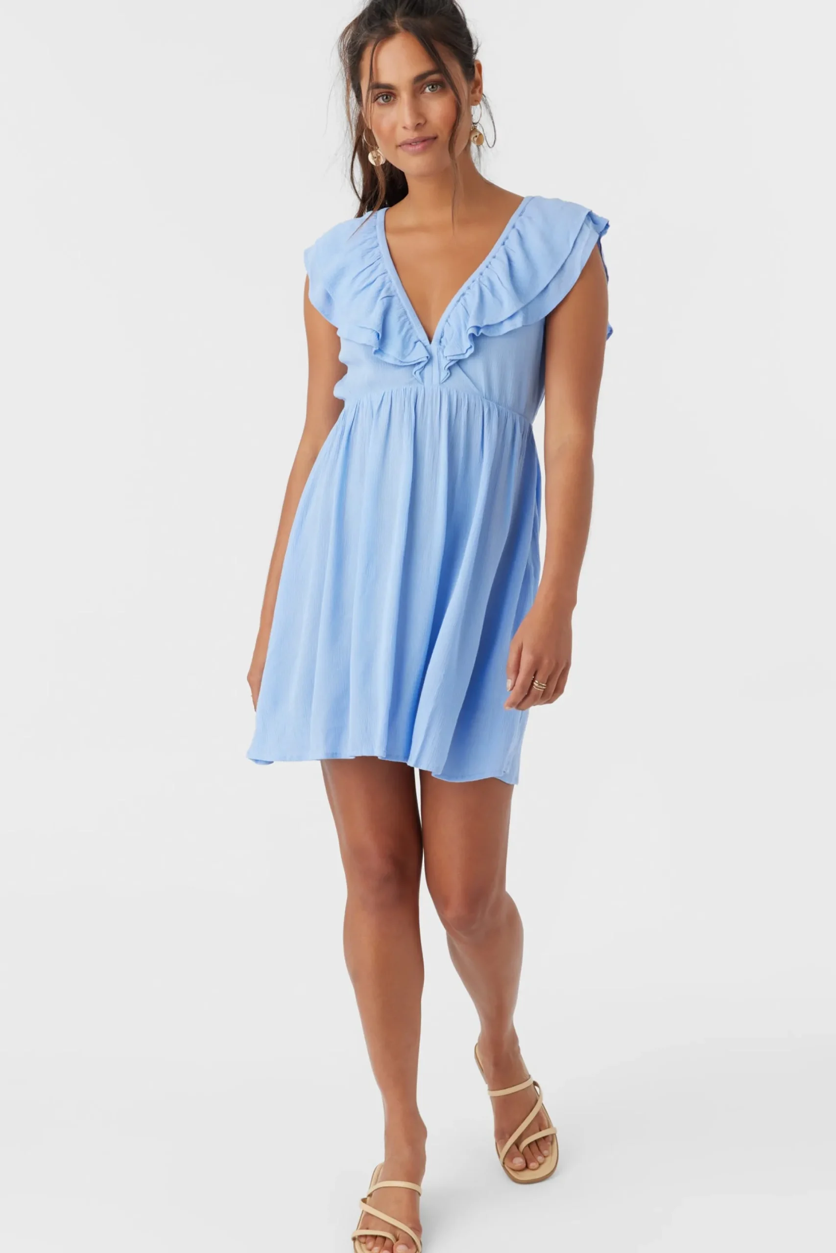 Women O’Neill Dresses<ZAINA SOLID SHORT DRESS